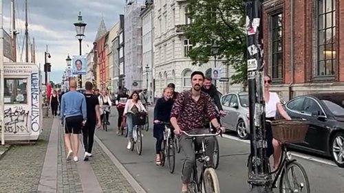 丹麦，一个幸福指数超过图表的国家，他们的街道风景
