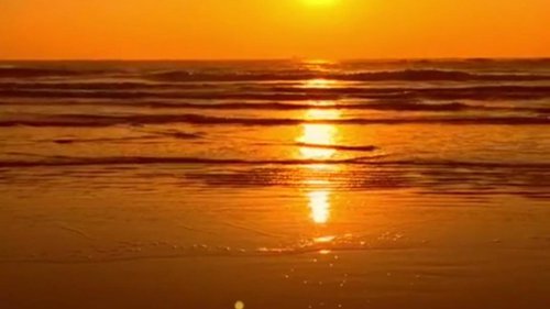 海边的日出是我最想看的风景！
