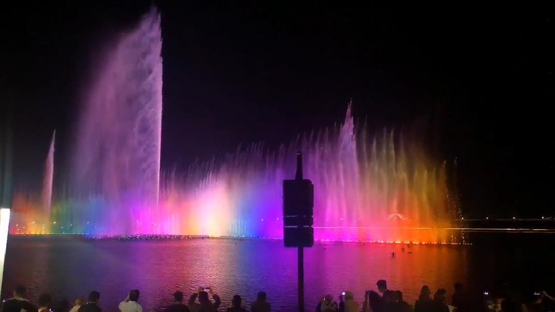 双河湖音乐喷泉
