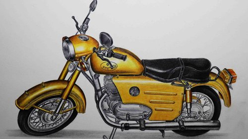 我的爱人罗_手绘]彩色铅摩托车250周年快乐版-视频
