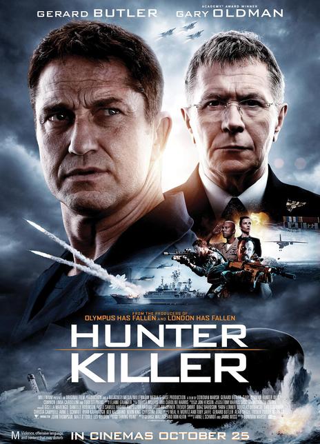 《冰海陷落》电影Hunter Killer影评及详情