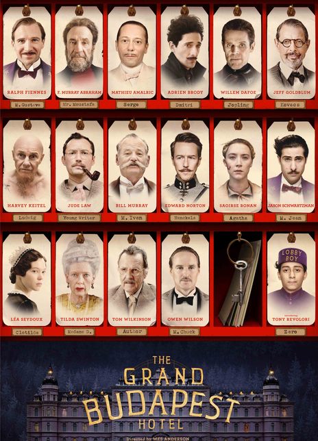 《布达佩斯大饭店》电影The Grand Budapest Hotel影评及详情