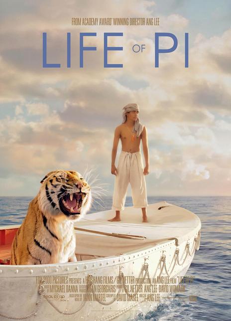 《少年派的奇幻漂流》电影Life of Pi影评及详情