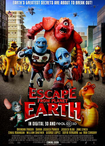 《逃离地球》电影Escape from Planet Earth影评及详情
