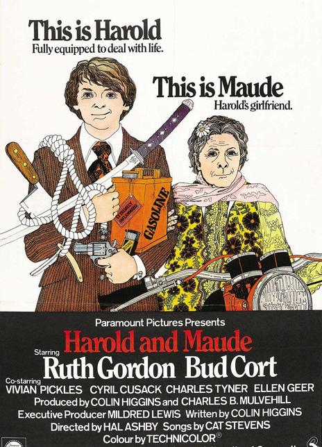 《哈洛与慕德》点评 - Harold and Maude网友评价