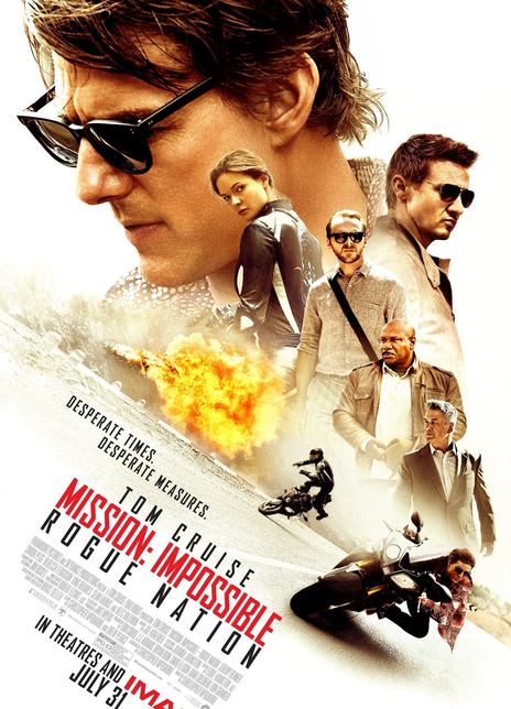 《碟中谍5：神秘国度》电影Mission: Impossible - Rogue Nation影评及详情